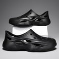 thumbnail image 4 of Men Slip-on Garden Clogs Breathable Lightweight Swimming Pool Water Shoes Outdoor Beach Shoes, 4 of 14