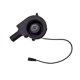 thumbnail image 5 of Soplador de barbacoa DC 12 V Mini soplador eléctrico Ventilador de barbacoa Bomba de aire Conector pequeño Conectar Conector A, 5 of 9