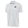 thumbnail image 2 of Men's Antigua White Georgia Bulldogs Big & Tall Ellipse Polo, 2 of 3