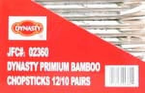 (4 pack) WEL PAC CHOPSTICK BAMBOO (PACK of 12)