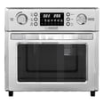 thumbnail image 2 of Pinnacle Appliances Microwave Oven AF 500 STAINLESS 0.93 Cubic Feet Capacity; Silver; Stainless Steel; Air Fryer; 5-In-1; Convention Oven, 2 of 4