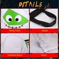 thumbnail image 4 of BNNG Light Up Halloween Trick Or Treat Bucket, Kids Candy Bags for Halloween Party Favors LED Glow in The Dark Goodie Bags for Trick Or Treat Candy Gifts, 4 of 9