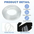 thumbnail image 3 of Uxcell Clear Hose, Flexible Plastic Water Pipe Lightweight Vinyl Hose - Fitting for (Garden/Pool/Pump/ Aquarium/Fish Tank), 1.5"(38mm) ID & 1.73"(44mm) OD & 3.28ft, 3 of 7