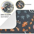 thumbnail image 2 of Coolnut Autumn Harvest Pumpkin Dish Drying Mat Absorbent Reversible Drying Pad Dish Drainer Rack Mat for Kitchen Countertops Sinks,24"x18", 2 of 6