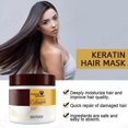 thumbnail image 2 of Tratamiento capilar con colágeno, acondicionador reparador profundo, aceite de argán, mascarilla capilar con colágeno, esencia para cabello seco y dañado, todo tipo de cabello, 2 unidades, 2 of 4