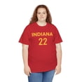 thumbnail image 5 of Women Indiana Caitlin Clark 22 for Basketball fan gifts Unisex Cotton Tee, 5 of 10