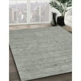 thumbnail image 2 of Ahgly Company Indoor Rectangle Contemporary Dark Gray Abstract Area Rugs, 2' x 4', 2 of 6