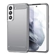 thumbnail image 1 of PANDACO Grey Brushed Metal Case for Samsung Galaxy S22, 1 of 4