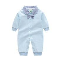 Baby Onesies Boy 0-3 Months Long Sleeve Born Crawl Off Roading Cute Romper Comfortable Breathable Daily Onesie