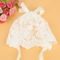 thumbnail image 4 of Sombrero Bebé Niña Sombrero De Encaje Infantil Accesorios De Fotografía Gorras Capó Traje De Fiesta Sombreros, 4 of 8