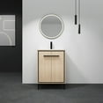 thumbnail image 5 of YANSHE 24''/ 30'' Freestanding Bathroom Vanity With Top Sink, Bathroom Storage Cabinet With 2 Soft Closing Doors, Modern Bathroom Storage Cabinet For Home Bathroom Decoration, 5 of 9
