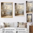 thumbnail image 4 of Designart "Autumnal Oak Muted Hues" Tree Oak Canvas Wall Art, 4 of 7