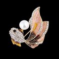 thumbnail image 3 of Visland Broche Col en Faux Perle Poisson Rouge Bijoux Vêtements, 3 of 6