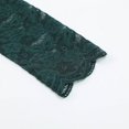 thumbnail image 6 of YDFCWXW Lace Crochet Long Sleeve Top for women Deep V Neck Slim Fit Contrast Sheer Mesh Blouse Shirts Y2k Going Out Tops Green, XXL, 6 of 9
