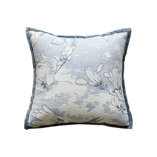 Ohufall Chenille Decorative Throw Pillow Cover For Sofa Bedside Window Living Room Pillow Case