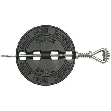 United States Stove  Damper Cast Iron - 6 in.