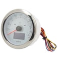 thumbnail image 4 of 85mm GPS Speedometer with Turn Signal Light 0‑200KM/H Adjustable 7 Color Backlit for Car RV ShipWhite, 4 of 14