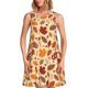 thumbnail image 1 of Disketp Autumn Leaves 2 para Vestido sin Mangas para Mujeres, Vestidos de Verano para Mujeres, Casual y Holgado para la Playa, 1 of 7