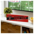 thumbnail image 4 of Texas Tech Red Raiders 5" x 18" Shadow Logo Wood Mantle Sign, 4 of 4