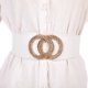 thumbnail image 1 of Cinturón decorativo para mujer, ancho, a juego, para vestido, sencillo, ajustado, con cintura elástica, para traje, 1 of 5