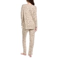 thumbnail image 2 of N Natori womens  2pc Ombre Print Pajama Set, XL, White, 2 of 3