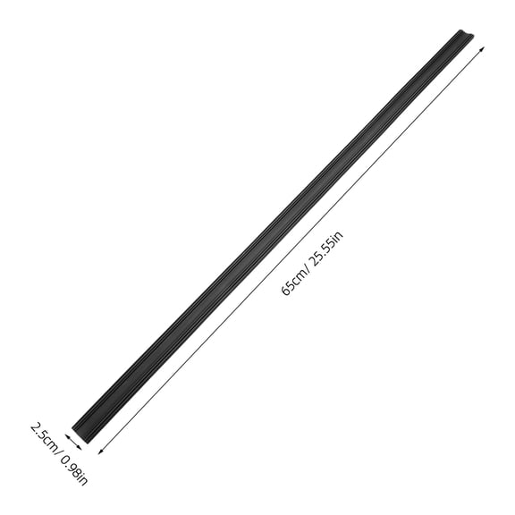 BESTYASH 4Pcs Frameless Car Windshield Wiper Refills Rubber Compatible with Most Vehicles