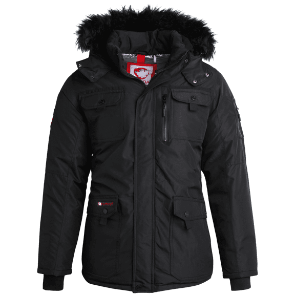 CANADA WEATHER GEAR Men's Parka Jacket - Heavyweight Ripstop Therma Foil Puffer Coat (M-5X)