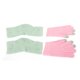 thumbnail image 5 of La pantalla táctil de los guantes de mano hidratantes rosados previene la cubierta verde del gel del codo de la piel agrietada, 5 of 8
