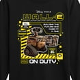 thumbnail image 3 of Disney Wall-E - Building The Future One Cube At A Time - Toddler & Youth Long Sleeve Graphic T-Shirt, 3 of 5