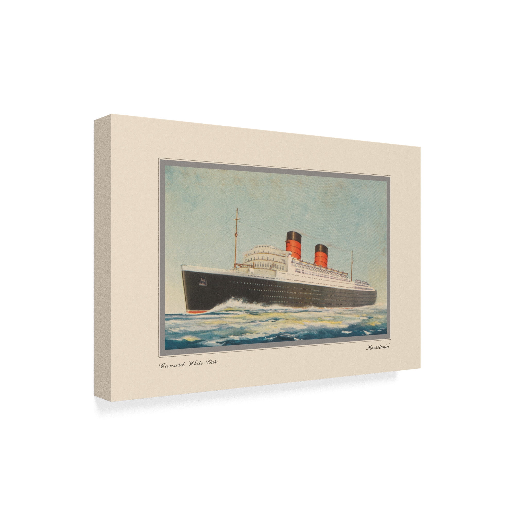 Trademark Fine Art 'Vintage Cruise I' Canvas Art by Unknown