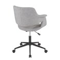 thumbnail image 3 of Chaise de bureau milieu-du-siècle Vintage Flair, par LumiSource, 3 of 7