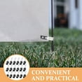 thumbnail image 2 of FUTUREORYY 40Pcs Windproof Garden Flag Stoppers Plastic Clips for Secure Yard Banner Display, 2 of 7