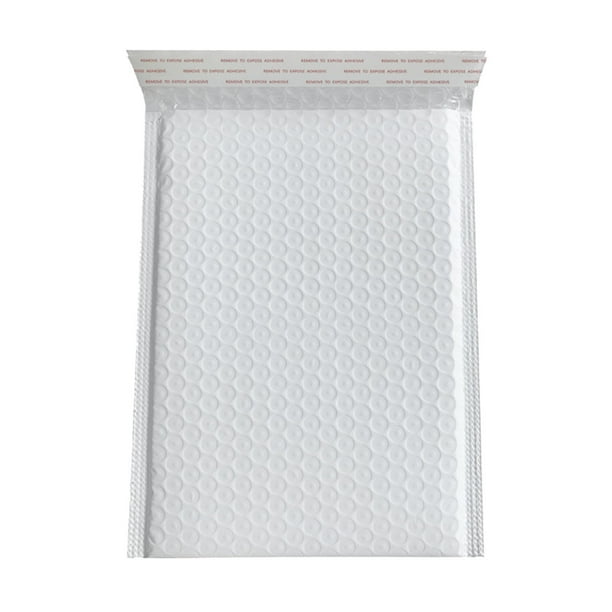Sobres Acolchados Impermeables Para Burbujas Sobres Acolchados De Polietileno Blanco Bolsas De Embalaje Acolchadas Con Cierre Automático 5,1 × 7,1 Pulgadas O 7,1 × 9,1 Pulgadas