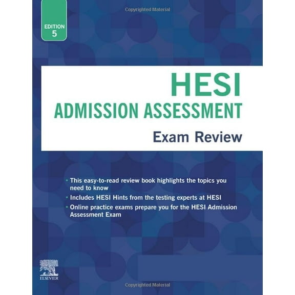 Pre-Owned Admission Assessment Exam Review [Paperback] HESI