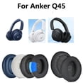 thumbnail image 2 of 1 Pair Replacement Earmuff Ear Pads for Anker soundcore Space Q45 Headphones, 2 of 6