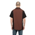 thumbnail image 4 of G-Style USA Men's Two Tone Retro Button Down Bowling Shirts, 4 of 5