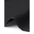 thumbnail image 6 of DARING DIVA Women's Plus Size Ruffle Long Sleeves Panper Pan Tops 1X Black, 6 of 6