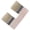 A, variant on MZXELPRJD Double Paint Brush Double End Paint Brushes Art Wall Paint Brush Two Heads Paint Brush Art Flat Texture Brush Art Wall Paint Tool