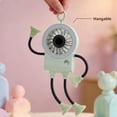 thumbnail image 6 of Retro Desktop Fan With 136° Oscillating Head 4 Speed Settings USB Rechargeable Battery Metal Body Quiet Operation for Bedroom Home Office Kitchen, 6 of 10