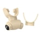 thumbnail image 4 of Ejercitador de respiración portátil profesional cómodo que mejora la resistencia respiratoria Blanco, 4 of 9
