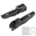 thumbnail image 1 of Pair of Front Foot Pegs Aluminum Alloy Pedals Fit for Kawasaki Ninja Z125 PRO Z250/SL Z400 Z900Black, 1 of 5