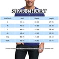 thumbnail image 4 of Nestiefly 3/4 Sleeve Shirt for Men Fit Henley T-Shirt Pullover Lightweight Gym Workout Baseball Shirts Button Up Tops Brown 2XL, 4 of 7