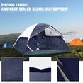 thumbnail image 5 of Tents For Camping 2/3/4/5 Person Dome Tent  Waterproof Spacious Lightweight Portable Backpacking Outdoor Camping/hiking, 5 of 6
