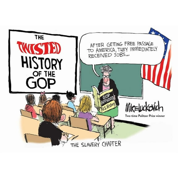 The Twisted History of the GOP, (Paperback)
