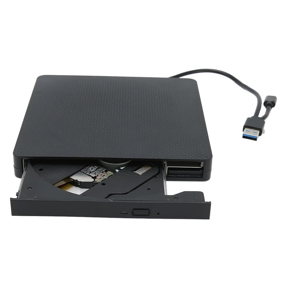 Unidad externa de CD/DVD/RW USB 3.0 tipo C de 5 Gbps para ordenadores portátiles y de escritorio, Windows, Linux y OS X.