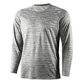 thumbnail image 7 of Mens Quick Dry T Shirt Crew Neck Long Sleeve Slim Fit Shirts Lightweight Athletic Workout Running Training Tees, 7 of 7