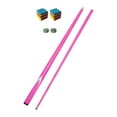 thumbnail image 3 of Lipstore Bâton de Queue de Piscine Queue de Snooker Fibre de Carbone Deux Sections Portable Bâton de Billard de Piscine Bâton de Queue de Billard pour Hommes Femmes Compétition Rose, 3 of 8