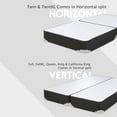 thumbnail image 6 of Continental Sleep, 8" Split wood Box Spring/Foundation for Mattress, Full, 6 of 8