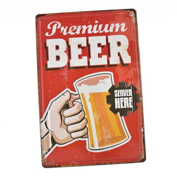 Carteles de 20x30cm, carteles de hojata Vintage, de pared , decoración artística, Bar, Pub 3 Zulema Placa de la pared de señal de chapa