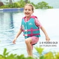 thumbnail image 5 of Chaleco de Natación Gogokids Rosa con Correa de Seguridad Ajustable para Niños, 5 of 5